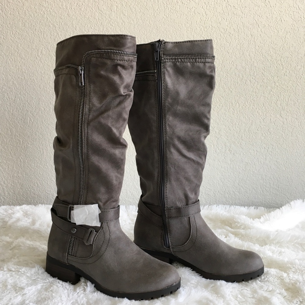New SO stonecrop women’s knee- high boots